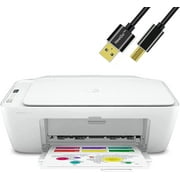 HP Wireless Color Inkjet Printer, Copy, Scan, Wireless USB Mobile Printing W NeeGo Printer Cable