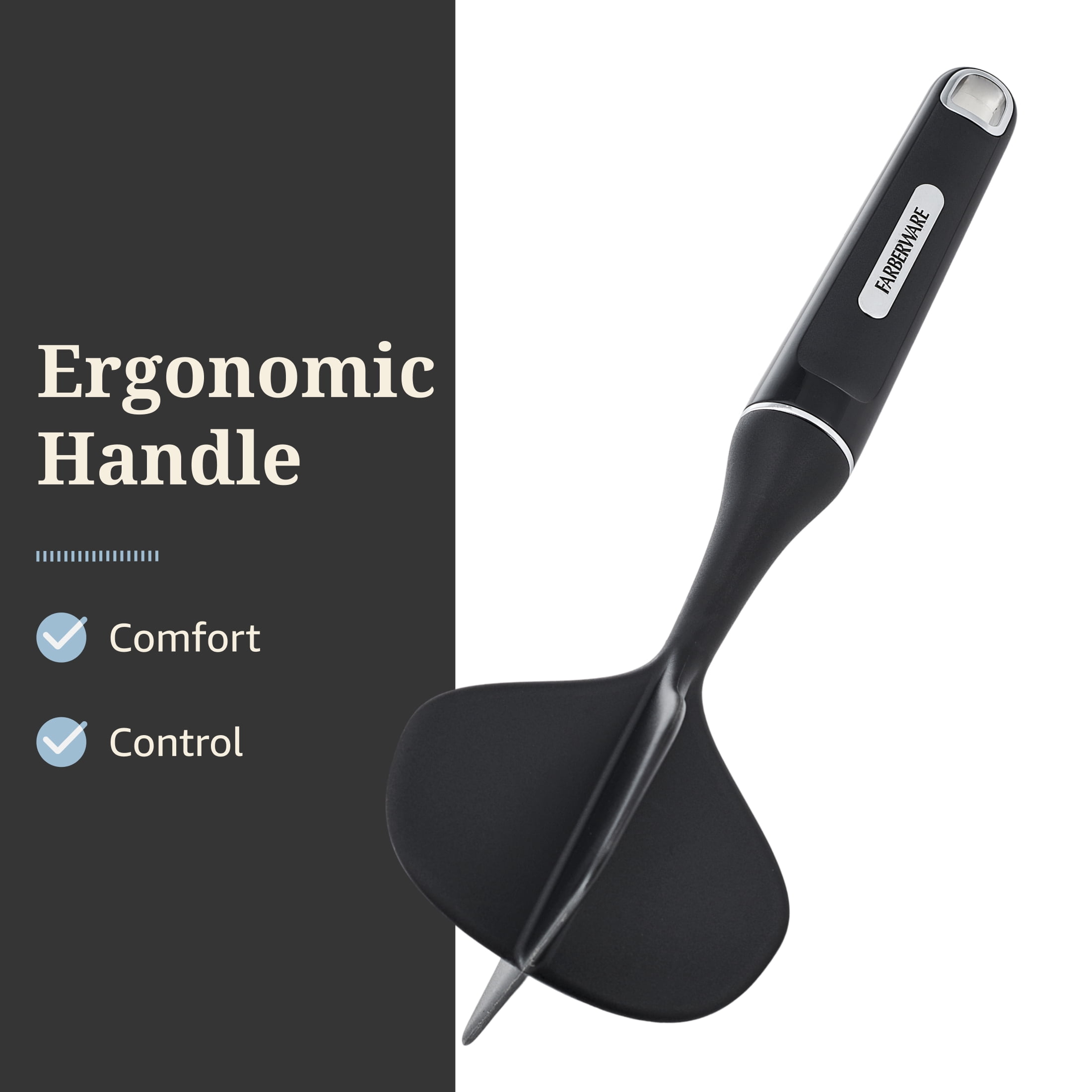 Farberware Professional Nylon Ground Meat Chopper/Masher Black with Plastic Handle