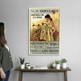 thumbnail image 2 of Great Big Canvas "Plaza de Toros, Barcelona - Vintage Entertainment Advertisement"  by Vintage Apple Collection Brown Navy Blue   Wrapped Canvas Print Wall Artwork, 2 of 7