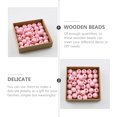 thumbnail image 5 of Mutmorningal 100pcs Wooden Loose Beads for Dreamcatcher and Bracelets Crafting Supplies, 5 of 10