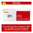 thumbnail image 4 of Canon 071 Black Toner Cartridge, 4 of 6