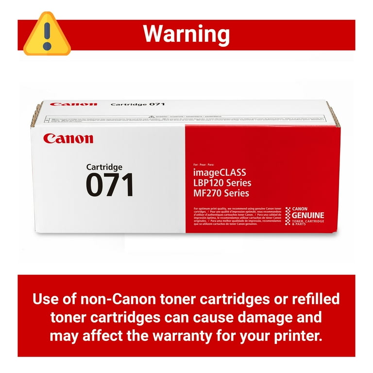 Canon 071 Black Toner Cartridge - Walmart.com