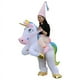 thumbnail image 2 of Disfraz inflable de unicornio (adulto, 150 - 190 cm), ropa bonita, disfraz de fiesta JM, 2 of 5