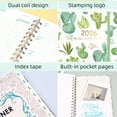 thumbnail image 6 of 2026 Planner,A5 Weekly and Monthly Planner for Women,Jan 2026 - Dec 2026,Medium Size,Calendar 2026,Hardcover with Monthly Tabs,Spiral-Bound,100 GSM Thick Paper(A), 6 of 8