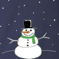 thumbnail image 3 of CafePress - Snowman Long Sleeve Dark T Shirt - Long Sleeve Dark T-Shirt, 3 of 4