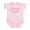 Petal Pink, variant on CafePress - Papp Wrapped Around Fingers Infant Bodysuit - Baby Light Bodysuit, Size Newborn - 24 Months