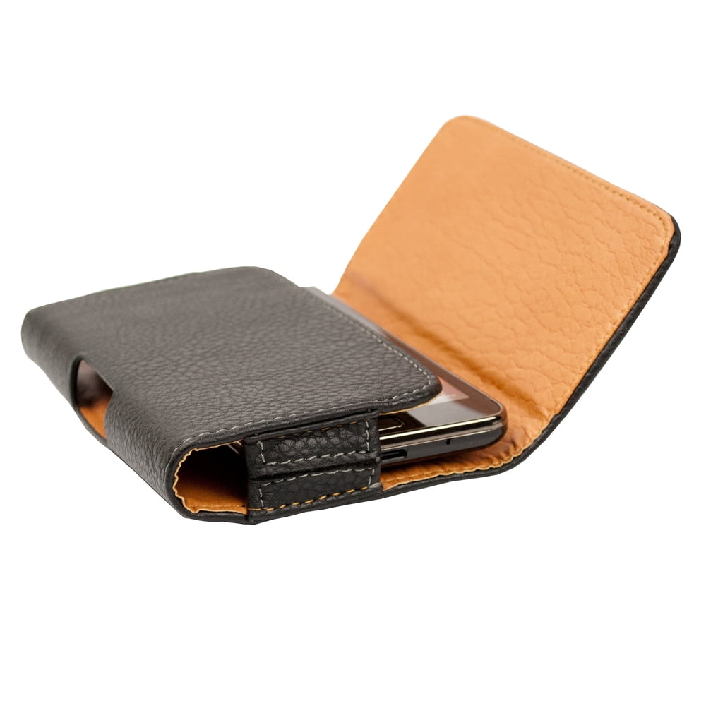 SUMACLIFE Premium Vegan Leather Carrying Case for Smartphones up to 5.41 x 3 Inches