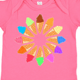 thumbnail image 4 of Inktastic Ice Cream Cone Starburst Boys or Girls Baby Bodysuit, 4 of 5