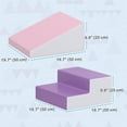 thumbnail image 3 of Soozier Ensemble de Jeu Souple d'Escalade et de Rampement 2 Pcs, Violet, 3 of 9
