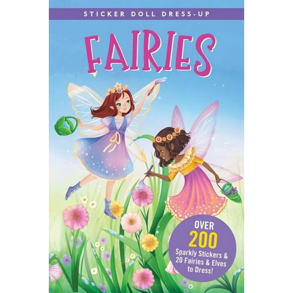 Fairies Sticker Doll Dress-Up Book, (Paperback)