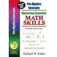 thumbnail image 1 of Pre-Owned Mastering Essential Math Essentials: Pre-Algebra Concepts: Re-designed Library Version (Paperback), 1 of 1