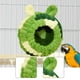 thumbnail image 5 of Nido de invierno para pájaros, hamaca colgante para loros, fácil instalación, accesorios para jaulas de pájaros, escondite para canarios, periquitos y Verde hierba, 5 of 8