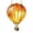 C, variant on Solar Hot Air Balloon Decor, Colorful Stained Light Ornament, Outdoor Hanging Decoration for Terrace Backyard and , Weatherproof Material, Fade Resistant Bright Finish