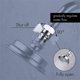 thumbnail image 2 of Conector de válvula de parada de ducha, conector de pausa de agua para pistola rociadora, válvula adaptadora de acción rápida para regulador de flujo., 2 of 5