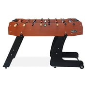 KICK Monarch 48 Recreational Multi Person Folding Foosball Table, Brown