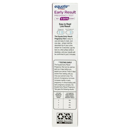 Equate Early Result Pregnancy Test, 2 Tests