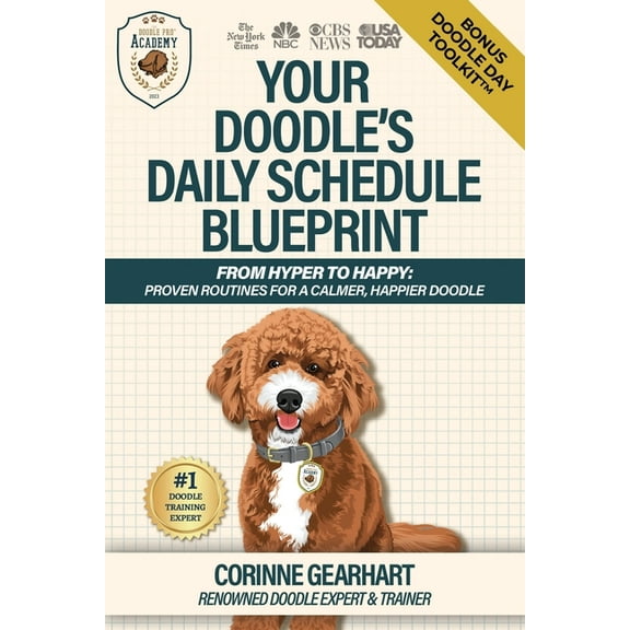 Your Doodle's Daily Schedule Blueprint: From Hyper to Happy: Proven Routines For a Calmer, Happier Doodle, (Paperback)