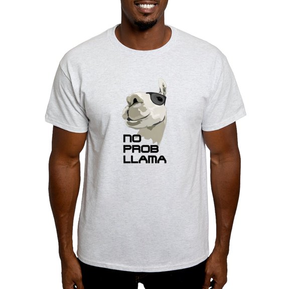 CafePress - No Prob Llama T Shirt - Men's Classic Graphic T-Shirt