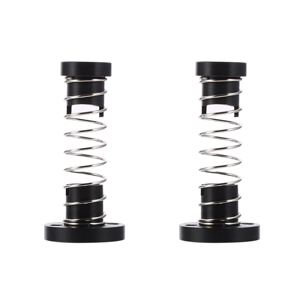 2pcs T8 Anti Backlash Spring Loaded Nut Elimination Gap POM Nut 8mm Lead