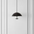thumbnail image 6 of SAFAVIEH Lybrin 3-Light Black Metal Pendant Light with Black Metal Shade, 6 of 8