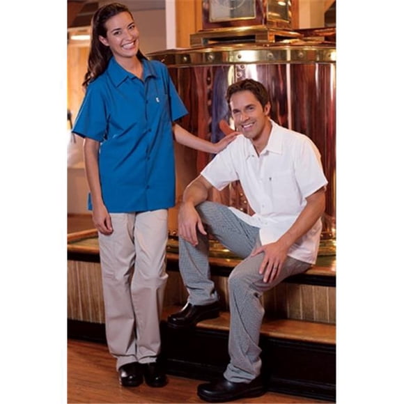 Vtex 0920-2003 Chemise Utilitaire 5 Boutons 65-35 Royal Md
