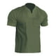 thumbnail image 1 of Camiseta de manga corta de color liso con bolsillo en contraste para hombre, para el verano y el tiempo libre - Mezcla de poliéster y algodón, estilo solapa, adecuada para el trabajo y el tiempo libre, 1 of 2