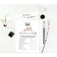 thumbnail image 4 of Inkdotpot If The Price Is Right Baby Shower Game Card Of 50 Gender Neutral Floral Raccoon Baby Shower Party Idea, 4 of 5
