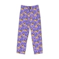 thumbnail image 4 of Fotbe Pugs and Flowers Men's Pajama Pants,Sleepwear Pants,Pj Bottoms Drawstring And Pockets-Large, 4 of 9