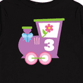 thumbnail image 4 of Inktastic 3rd Birthday Train 3 Year Old Girl Boys or Girls Long Sleeve Toddler T-Shirt, 4 of 5