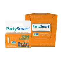 Himalaya PartySmart, One Capsule for a Better Morning after Drinking, Liver Support, 10 Capsules