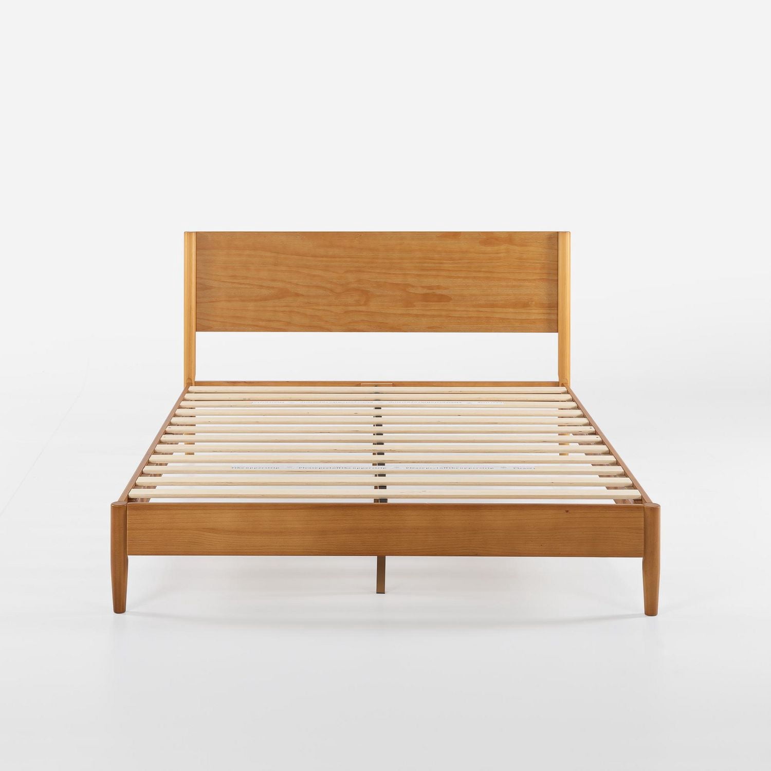 Zinus Allen 12 inch Mid Century Wood Platform Bed Frame