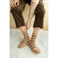 thumbnail image 5 of MSJUHEG Fuzzy Socks,Slipper Socks,Fluffy Socks,Bearpaw Socks,Cloud Socks,Thermal Socks for Mens Coral Socks Stripe Socks Colorful Athletic Socks Socks A One Size, 5 of 7