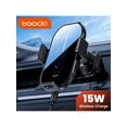 thumbnail image 1 of Toocki 15W Fast Wireless Charger Car Phone Holder Gravity Support Mount Compatible With Samsung Huawei OPPO OnePlus Xiaomi Honor, 1 of 5