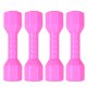 thumbnail image 1 of 4pcs Niños Octagonal Dumbell Outdoor Plastic Fitness Equipment Kids Performance Dancing Tool Exercise Toy (Rosa), 1 of 5