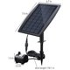 thumbnail image 1 of Bomba de agua solar sin escobillas de la fuente de la bomba de agua solar del estanque con el panel solar 9v 2,5 w 200l / H kaili Sencillez, 1 of 2