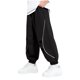 thumbnail image 2 of Pantalones largos para niños, pantalones de paracaidista con tira reflectante, adecuados para deportes de primavera al aire libre, con bolsillos, pantalones deportivos holgados, pantalones de poliéste, 2 of 5