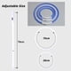 thumbnail image 3 of Light Up Dog Collar, USB Rechargeable Dog Collar, LED Adjustable Length Safety Dog Collar with 3 Flash Modes for Small Medium Large Dogs Cats (Blue), 3 of 5