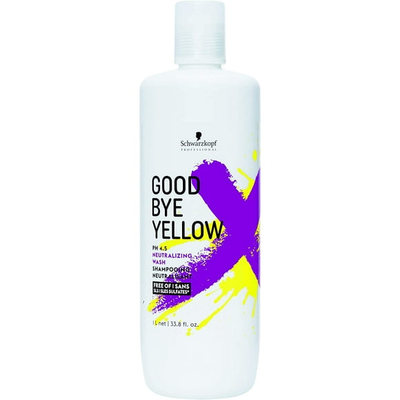 Schwarzkopf Goodbye Yellow Shampoo 1L