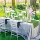 thumbnail image 2 of Camino de mesa de césped artificial, decoración de mesa de fiesta hawaiana, decoración de mesa de boda al aire libre, mantel de césped artificial verde, 2 of 5