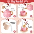 thumbnail image 2 of Set de fiesta de té BUYGER Pretend Play Princess para 3 a 6 años, 2 of 6