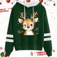 thumbnail image 2 of WILLBEST Sudadera Oversize para Mujer con Estampado Navideño Informal y Cordón Ajustable XX-Grande, 2 of 3