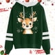 thumbnail image 2 of WILLBEST Sudadera Oversize para Mujer con Estampado Navideño Informal y Cordón Ajustable Grande, 2 of 3