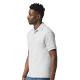 thumbnail image 4 of Gildan DryBlend Jersey Polo&nbsp;for Men, Short Sleeve Golf T-Shirt, Ash S, 4 of 5
