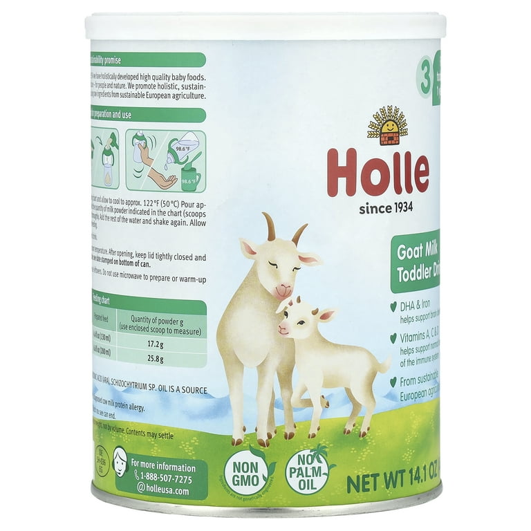 Holle Goat Milk Toddler Drink, Year+, oz (400 g)