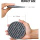 thumbnail image 2 of Posavasos para bebidas, posavasos para bebidas absorbentes con soporte, juego de 6 posavasos de silicona suave, posavasos para mesa de café de 4 pulgadas, gran regalo para cumpleaños,, 2 of 6