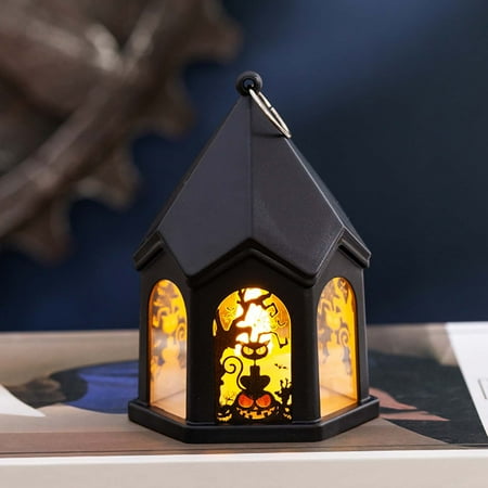 

Halloween Decorations Spooky Decor Halloween Pumpkin Handheld Light Luminous Decoration A Variety Of Patterns Festive Atmosphere A