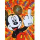 thumbnail image 1 of Disney Graffiti Street Art Wall Poster Banksy Mickey Mini Mouse and Donald Duck Canvas Print Fashion Painting Cartoon Decor40x60cm No Frame Gao Jinjia LED, 1 of 2