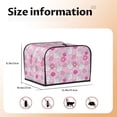 thumbnail image 5 of Fotbe Sunflower Rabbit for Four Slice Toaster Cover, Fingerprint Protector, Super Soft Appliance Cover And Dust Cover,Bread Dust Cover & Fingerprint Protection, 5 of 7