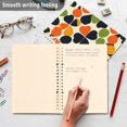 thumbnail image 4 of FORMRS 1-Subject Spiral Notebook 8" x 5" College Ruled 60 Refillable Sheet A5 Hard Cover, 2 Pack, Black Clover Pattern, 4 of 7
