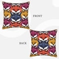 thumbnail image 3 of KLL Fox Face Decorative Throw Pillow Covers Velvet Soft for Couch Sofa Bedroom Living Room Outdoor - 20"x20", 3 of 8